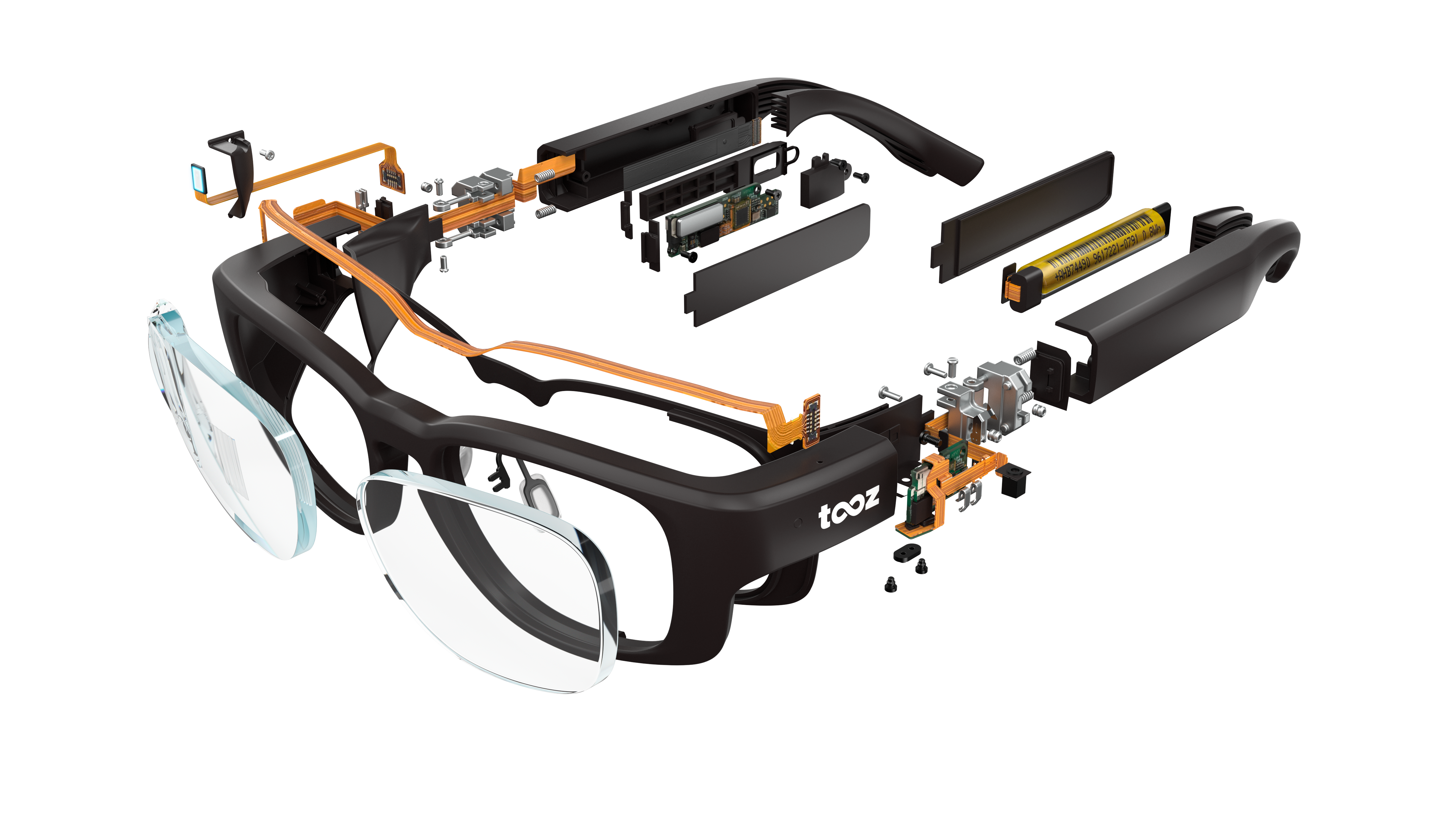 tooz DevKit Smart Glasses for all day use - stylish, lightweight